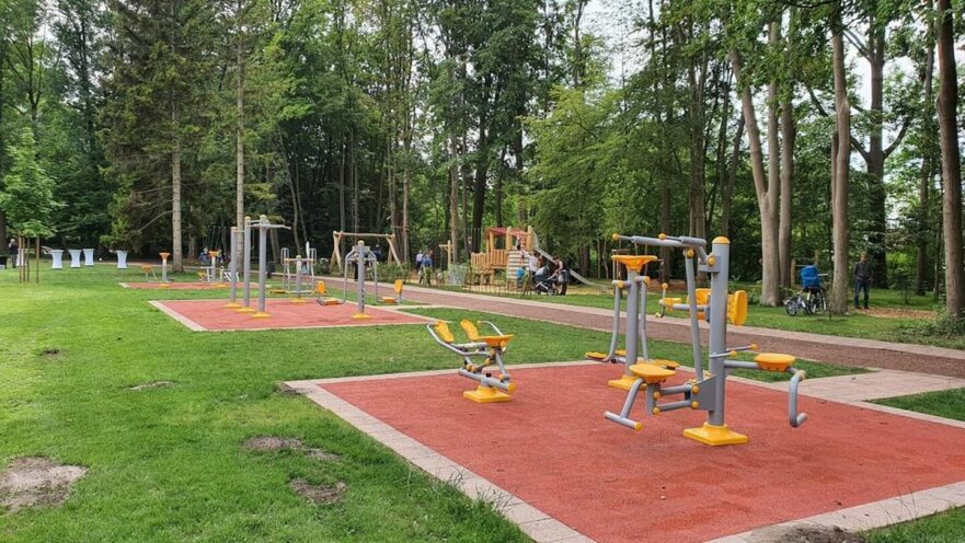 Planungsbild Fitness-Parcours